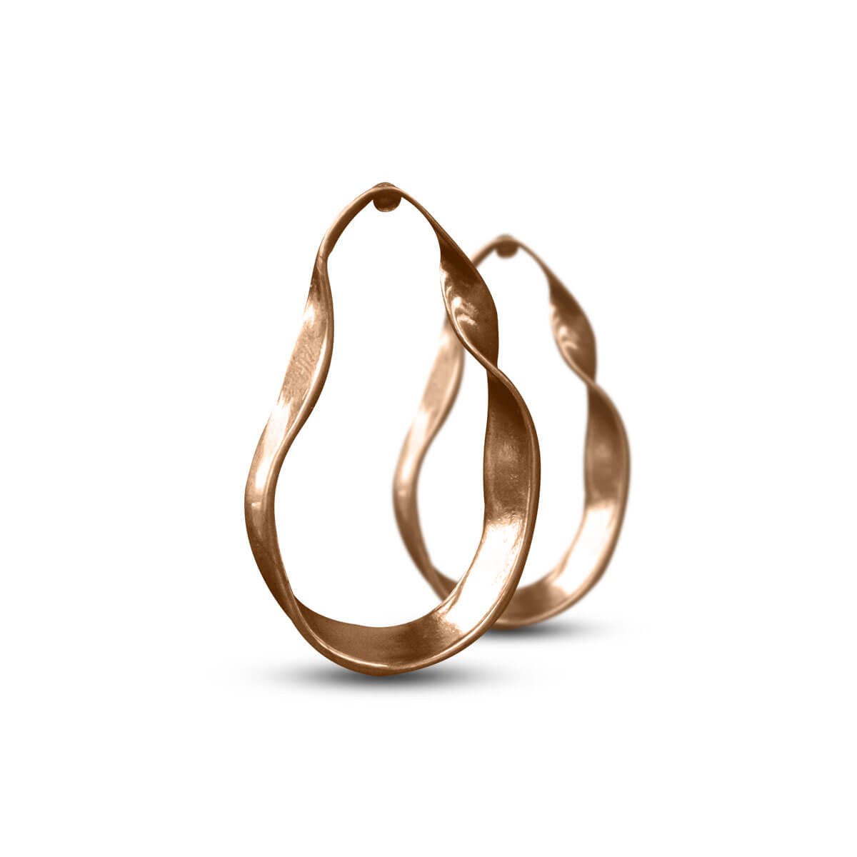 minola golden earrings